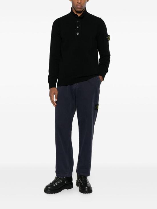 26FW 스톤 아일랜드 스웨터 L2S155100040S00A3V0029 Black - STONE ISLAND