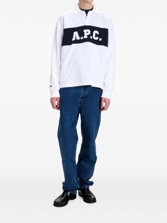 26FW 아페쎄 폴로 티셔츠 COHRUH26633AAB Purple - A.P.C.
