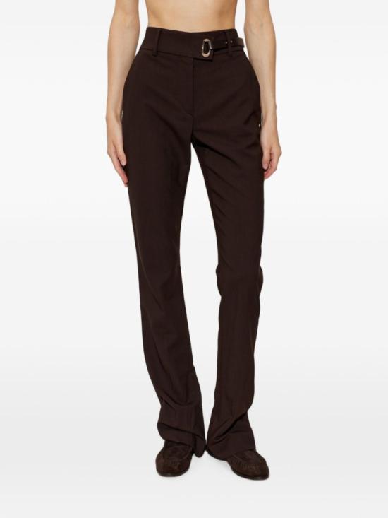 26FW 스포트막스 스트레이트 팬츠 2622136061SPXRUM002 Black - SPORTMAX