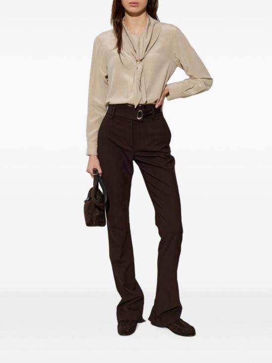 26FW 스포트막스 스트레이트 팬츠 2622136061SPXRUM002 Black - SPORTMAX
