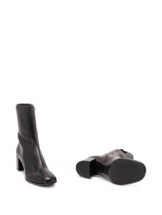 26FW 프라다 스트레치 나파 레더 앵클 부츠 1U233OL68F 055F0002 Black - PRADA