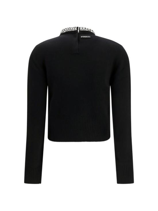 26FW 핑코 스웨터 107274A3GIZ99 Black - PINKO