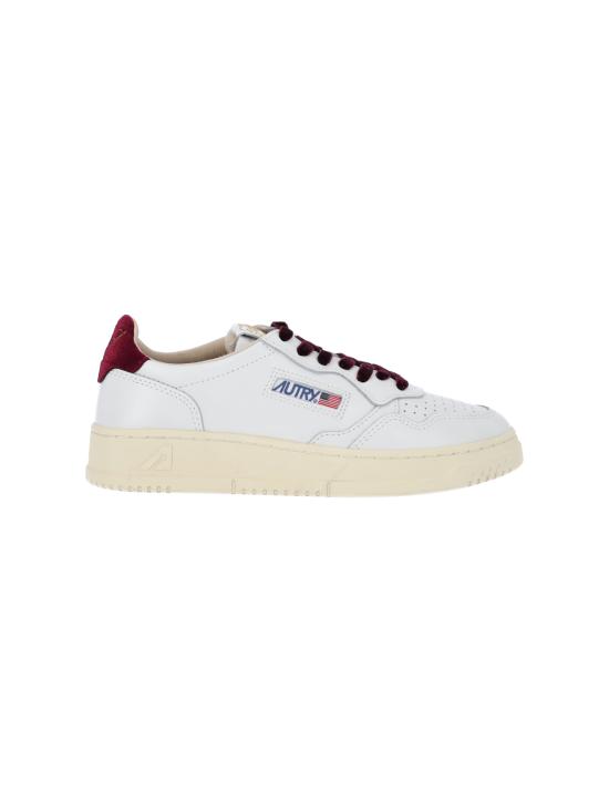 26FW 오트리 메달리스트 로우 레더 스니커즈 AULW VZ01 WHITE
