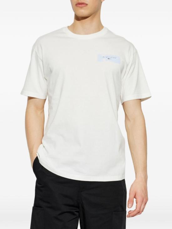 26FW 지방시 반팔 티셔츠 BM71NK3YUD128 White - GIVENCHY