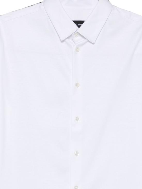 26FW 조르지오 아르마니 긴팔 셔츠 GM000056TE10459U0002 White - GIORGIO ARMANI