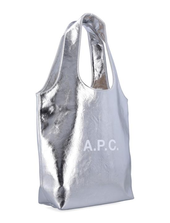 26SS 아페쎄 니논 스몰 토트백 M61861PUABZRAB Silver - A.P.C.