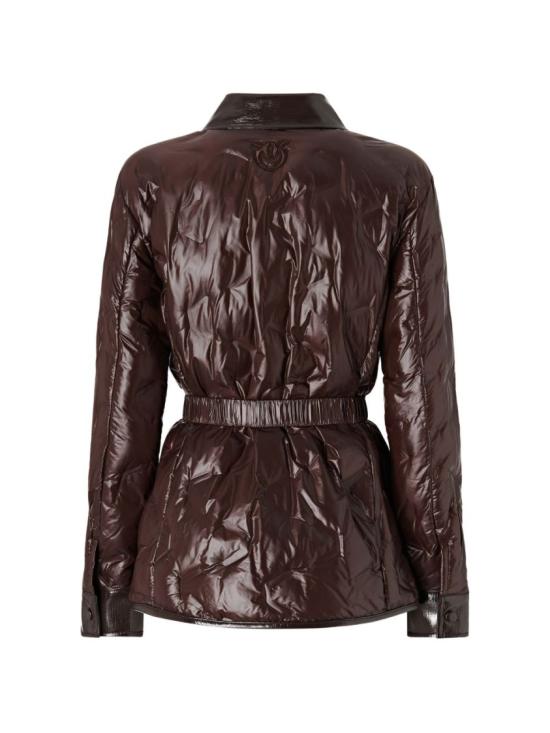 26FW 핑코 가죽 자켓 107163A3FIL72 Black - PINKO