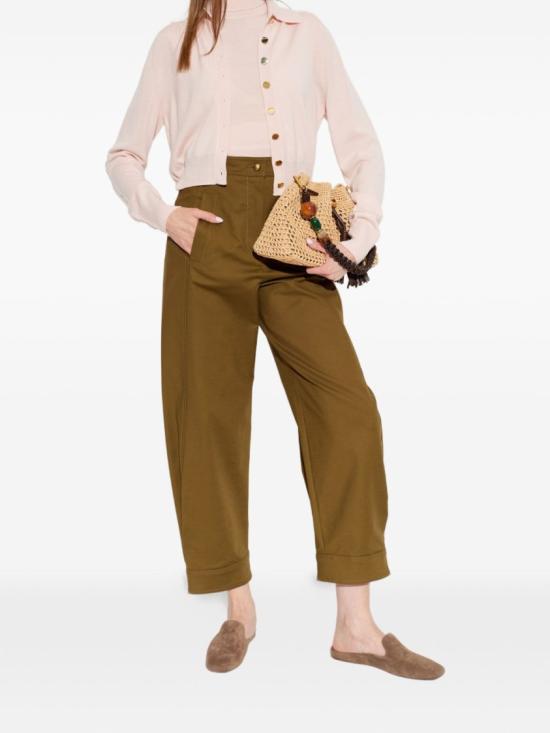 26FW 막스마라 수트 팬츠 2621136111MXMADORNI017 Brown - MAX MARA