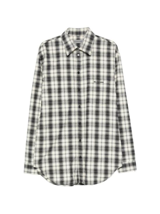 26FW 발렌시아가 긴팔 셔츠 A001ZSTUM339040 Grey