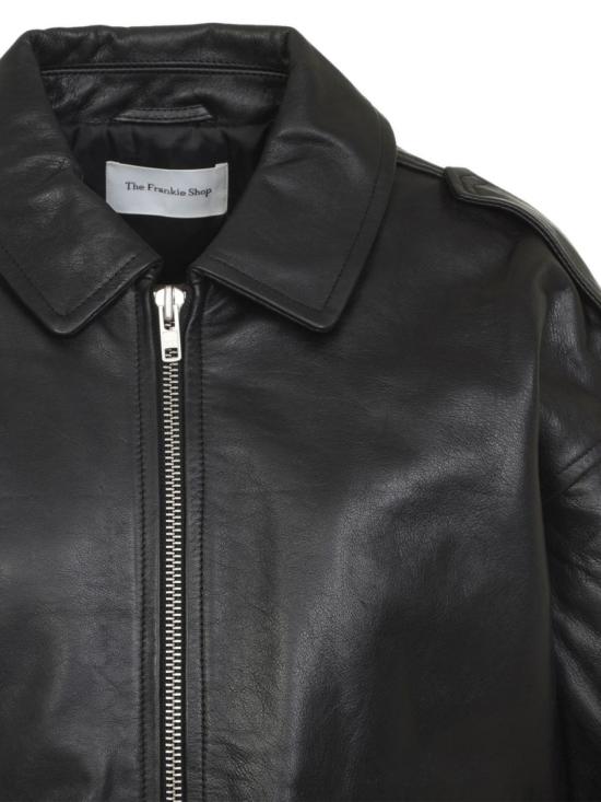 26SS 더프랭키샵 가죽 자켓 JAFS043971000BLACK - THE FRANKIE SHOP