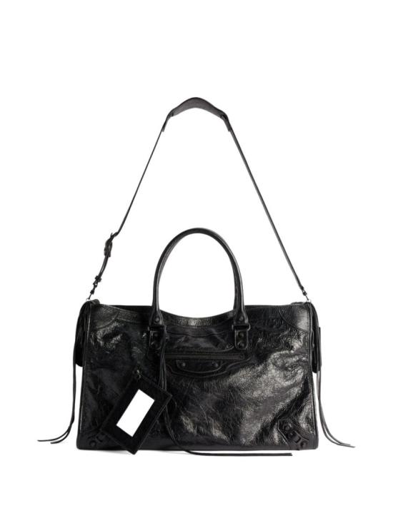 26FW 발렌시아가 르 시티 백 라지 8657652ACME1000 Black - BALENCIAGA