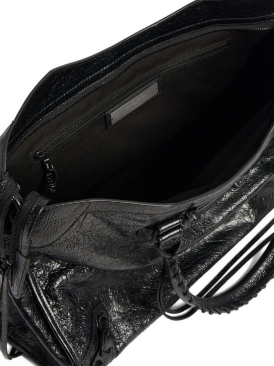 26FW 발렌시아가 르 시티 백 라지 8657652ACME1000 Black - BALENCIAGA