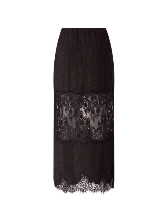 26FW 핑코 롱 스커트 107148A3FCL72 Black - PINKO