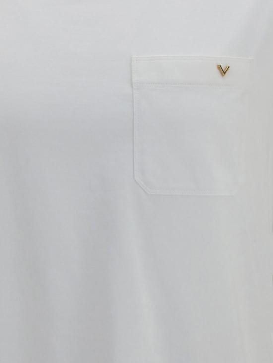 26FW 발렌티노 가라바니 반팔 티셔츠 9V3MG10VBGR0BO White - VALENTINO GARAVANI