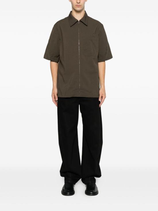 26FW 지방시 반팔 셔츠 BM61AD16RK202 Grey - GIVENCHY