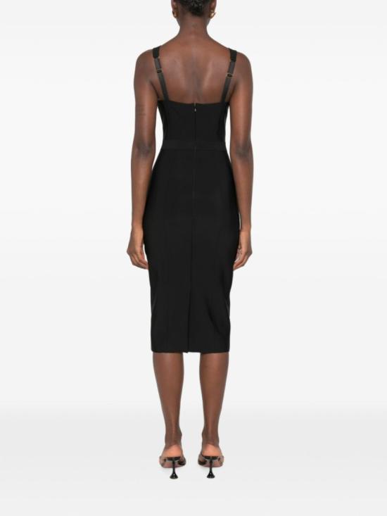 26FW 엘리자베타프랜치 미디 원피스 AB98566E2110 Black - ELISABETTA FRANCHI