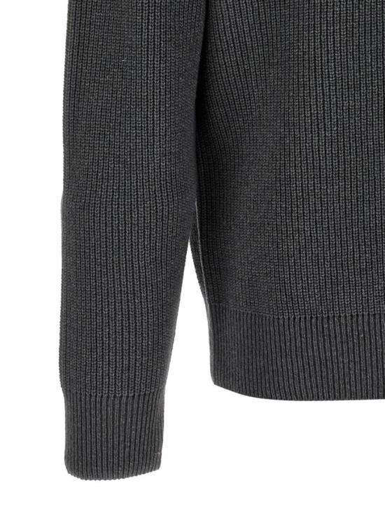 26SS JW앤더슨 집업 니트 KW1481YN0455925 Black - JW ANDERSON