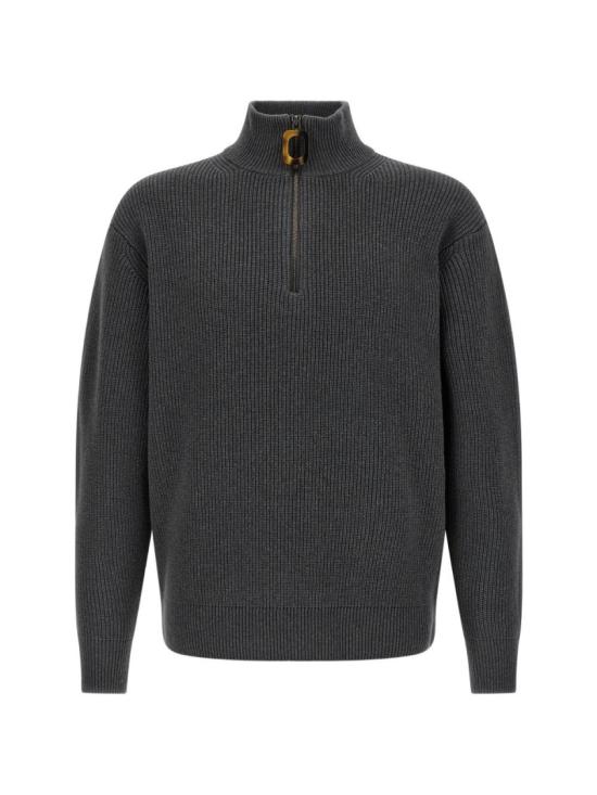 26SS JW앤더슨 집업 니트 KW1481YN0455925 Black