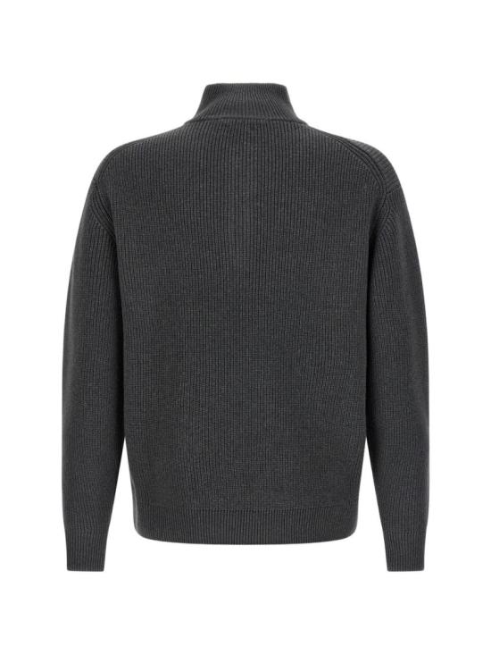 26SS JW앤더슨 집업 니트 KW1481YN0455925 Black - JW ANDERSON