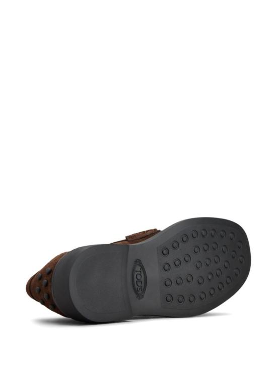 26FW 토즈 스웨이드 페니 로퍼 XXW20L0IP70RE0S611 Black - TODS