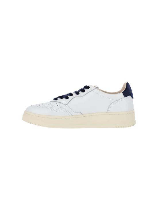 26FW 오트리 메달리스트 로우 레더 스니커즈 AULW VZ02 WHITE - AUTRY