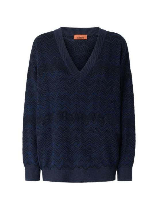 26FW 미소니 스웨터 DC26WN01BK01JZS72R9 Black