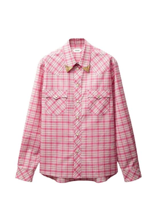 26SS 베르사체 긴팔 셔츠 10249541A179036R680 Pink