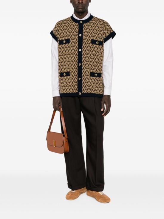 26FW 발렌티노 가라바니 니트 베스트 9V3KA06MAR10PF Black - VALENTINO GARAVANI