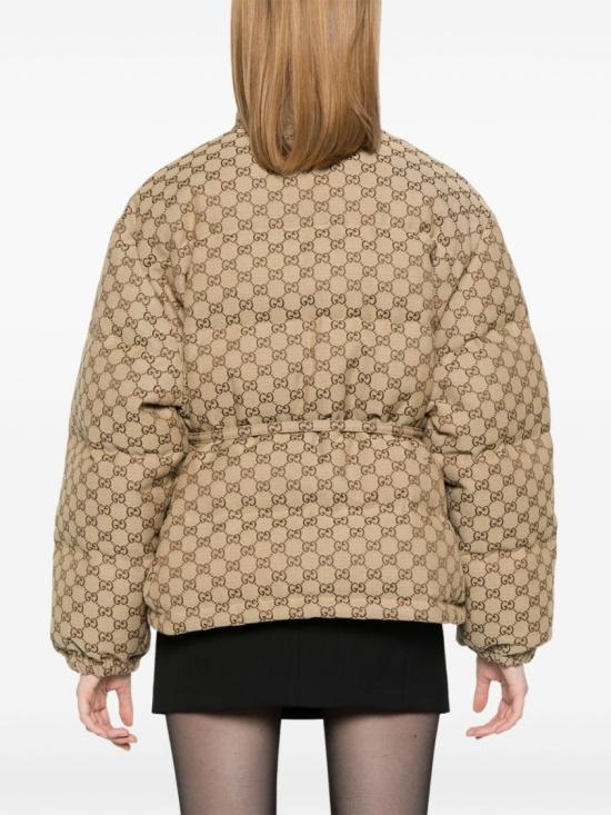 26FW 구찌 GG 캔버스 봄버 자켓 797451Z9ABA2184 Neutrals - GUCCI