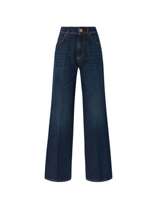 26FW 핑코 데님 팬츠 101733A3HGPJB Black