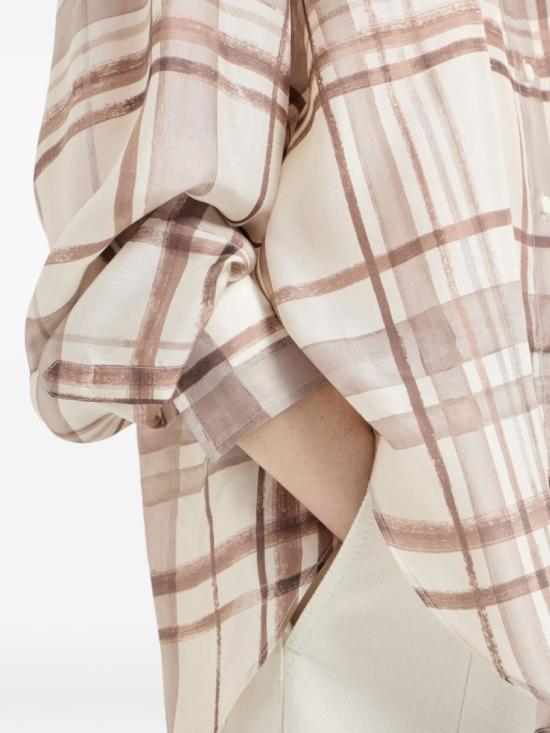 26FW 브루넬로 쿠치넬리 셔츠 MP968NN406C015 Neutrals - BRUNELLO CUCINELLI