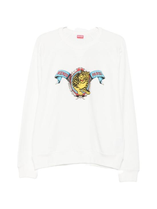 26FW 겐조 긴팔 티셔츠 FG65SW1544MQ02 White