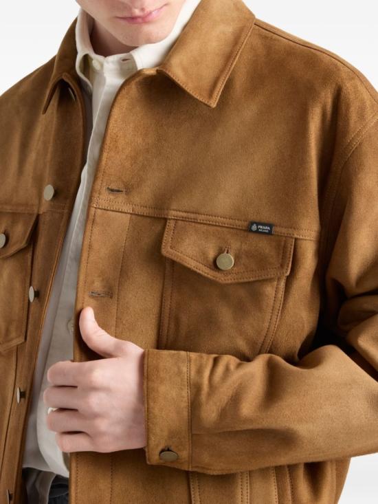 26FW 프라다 무스탕 UPW621162OS OOOF0005 Brown - PRADA