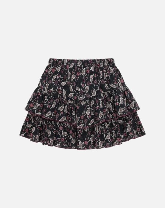  이자벨마랑 숏 스커트 SH0021FG D3J03EBKRY Black raspberry