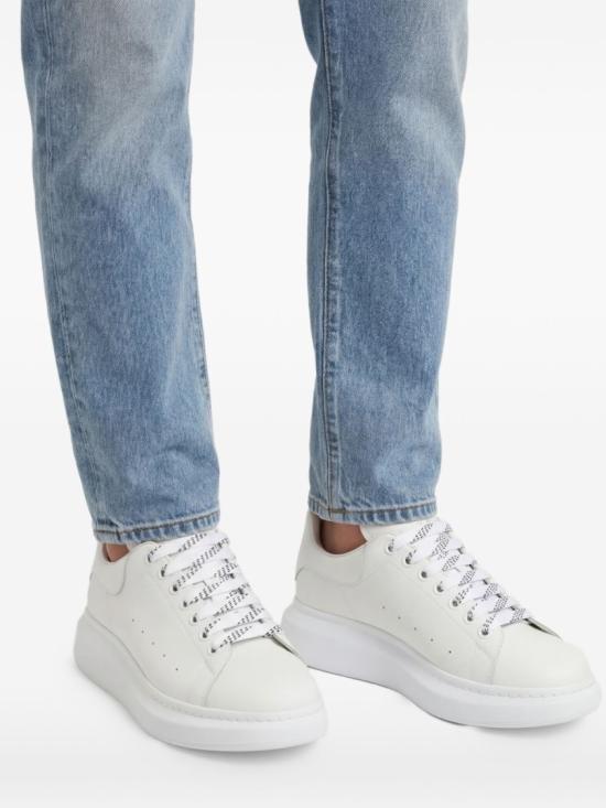 26FW 알렉산더 맥퀸 오버사이즈드 스니커즈 553770WIAIG9007 White - ALEXANDER MCQUEEN