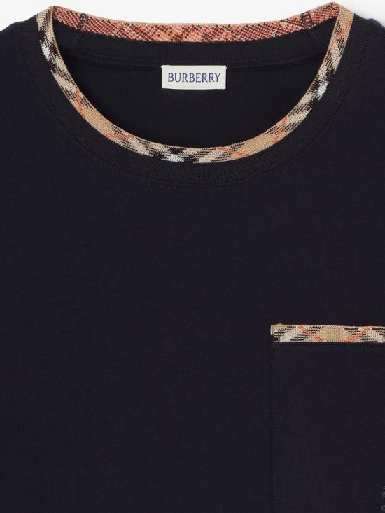 26FW 버버리 반팔 티셔츠 8130050 Blue - BURBERRY