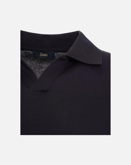 26SS 에르노 폴로 티셔츠 JV000004U 520599201 Blue - HERNO