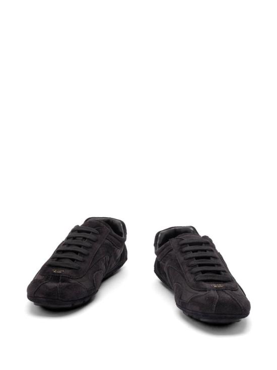 26SS 프라다 패널 레이스업 로우탑 스니커즈 4E1165D7RF G001F0002 Black - PRADA