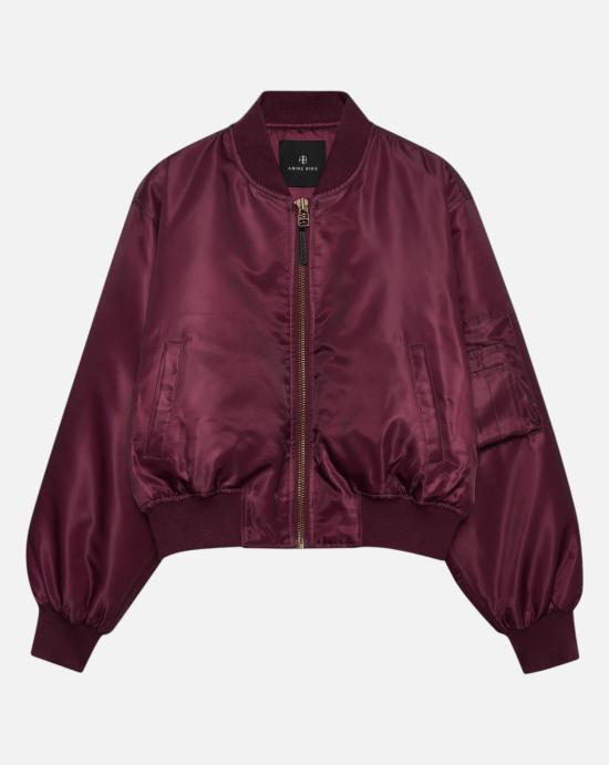  애니빙 봄버 자켓 A0110490BGN28 FIG Burgundy