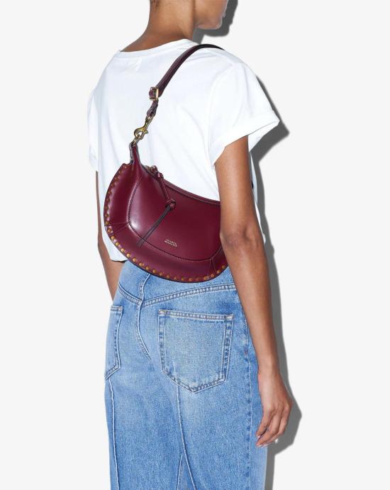  이자벨마랑 마랑 오스칸 문백 PP0003FA A1C01M80BY BURGUNDY - ISABEL MARANT