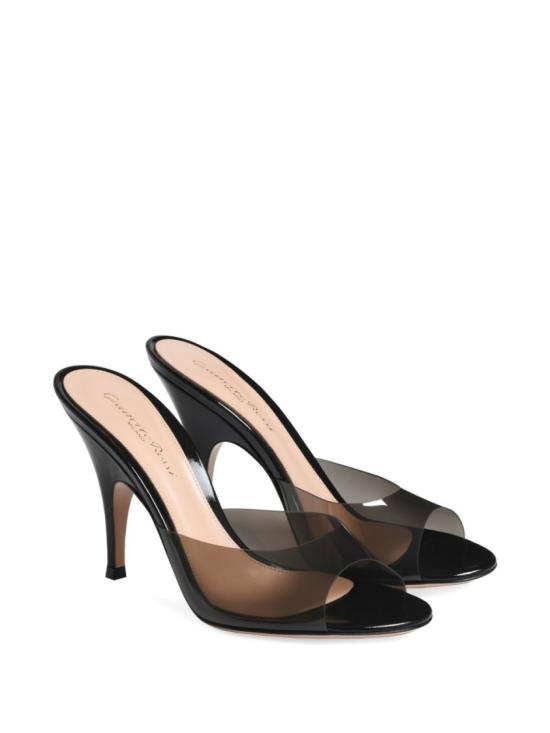 26FW 지안비토로시 뮬/슬리퍼 G1016595RICGNUFUNE Black - GIANVITO ROSSI
