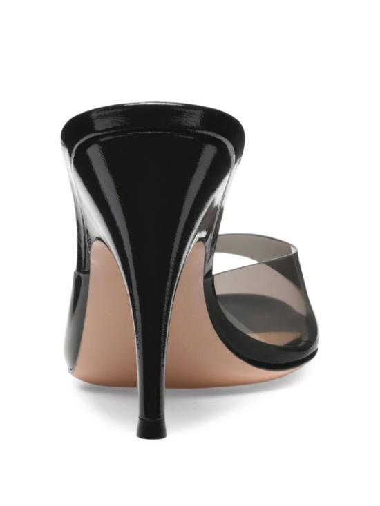 26FW 지안비토로시 뮬/슬리퍼 G1016595RICGNUFUNE Black - GIANVITO ROSSI