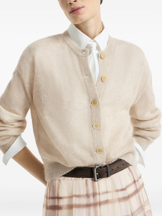 26FW 브루넬로 쿠치넬리 가디건 MBG775506PC9179 Neutrals - BRUNELLO CUCINELLI
