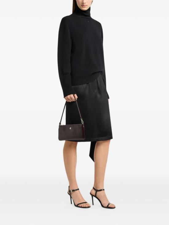 26FW 쿠레쥬 숄더백 126GPM035CR00434010 Black - COURREGES