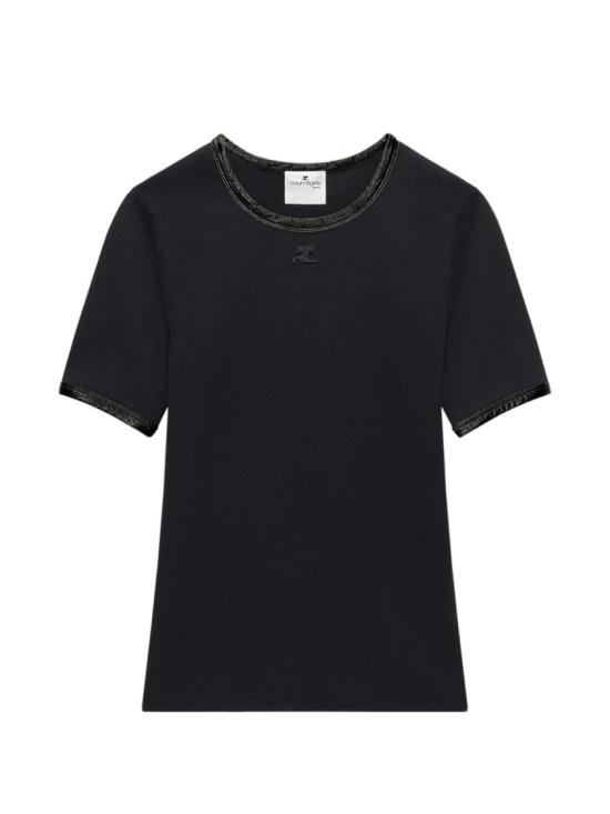 26FW 쿠레쥬 반팔 티셔츠 326JTS017JS03119999 Black