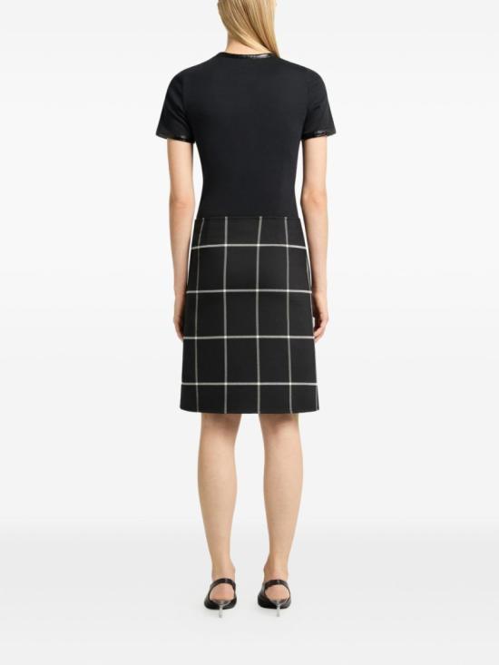 26FW 쿠레쥬 반팔 티셔츠 326JTS017JS03119999 Black - COURREGES