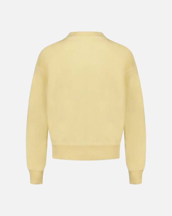  이자벨마랑 모비 스웨트셔츠 SW0003FA D1M04ELWEC Light yellow ecru - ISABEL MARANT