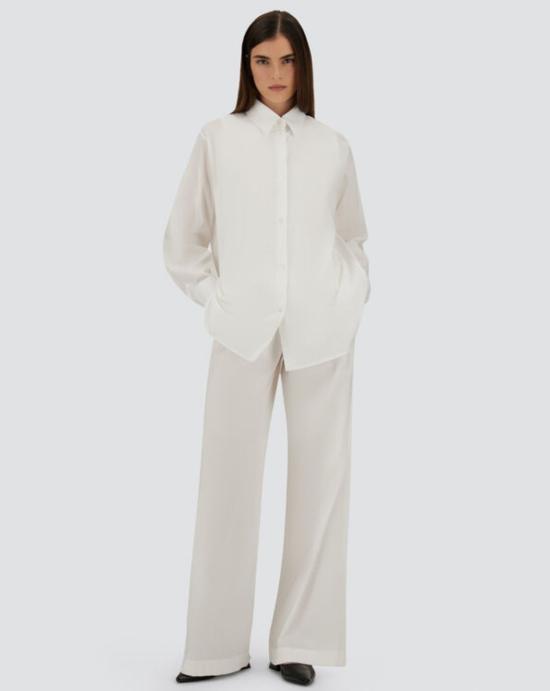 26SS 에르노 스트레이트 팬츠 PT000213D 132881000 White - HERNO