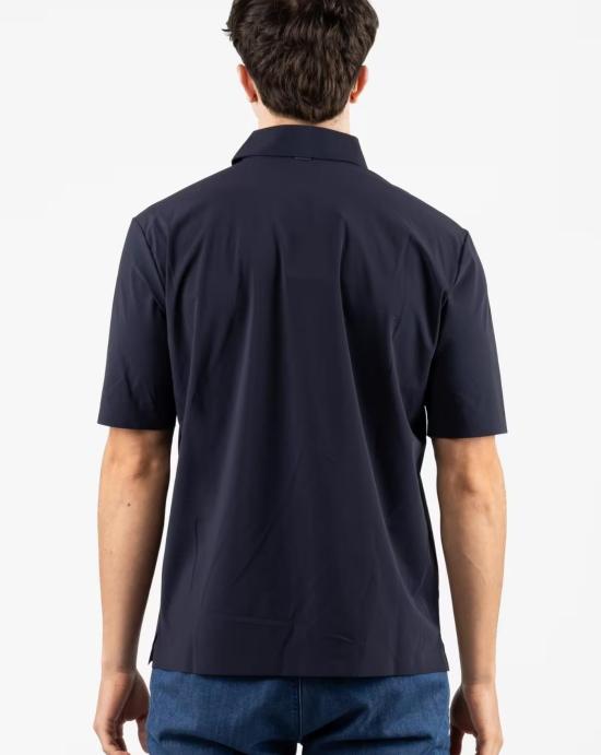  에르노 폴로 티셔츠 JPL00138U 12509S9200 Blue navy - HERNO
