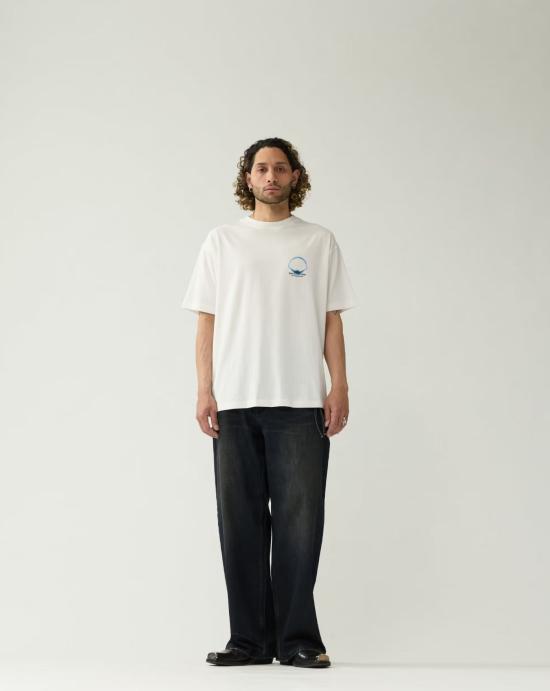  뉴 암스테르담 서프 어쏘시에이션 반팔 티셔츠 2602077001 WHITE - NEW AMSTERDAM SURF ASSOCIATION